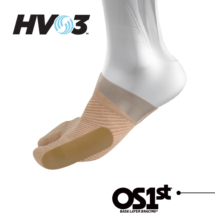 【OS1st】HV3姆趾外翻矯正套 分趾設計 姆趾外翻 矯正套 姆趾外翻 美國研發 台灣製造(不分左右腳/單入)